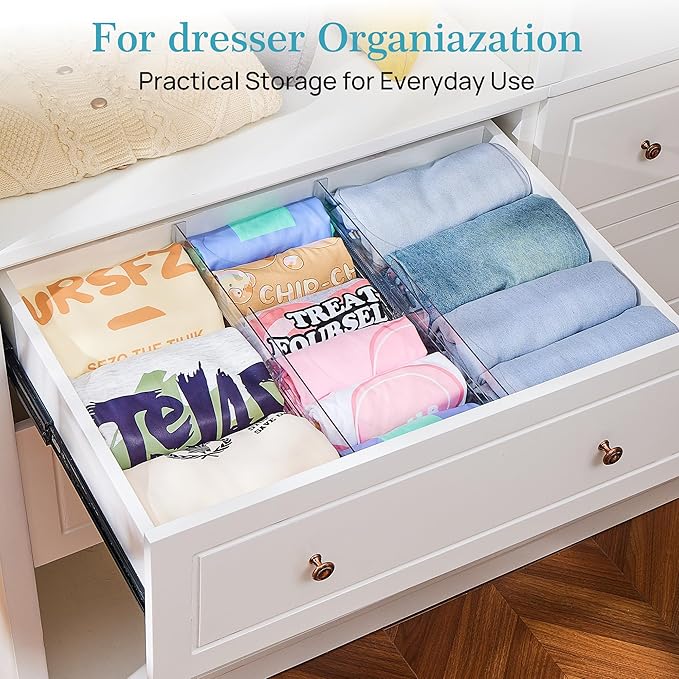 Vtopmart 4 Pack Drawer Dividers - Image 4