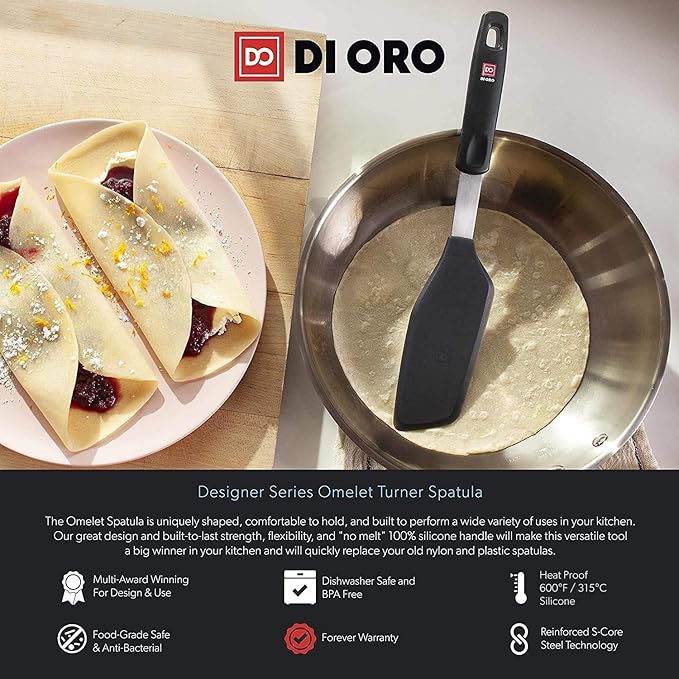 DI ORO Omelette Spatula - Image 4