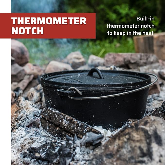 Camp Chef SDO10 10" Cast Iron Dutch Oven - Image 5