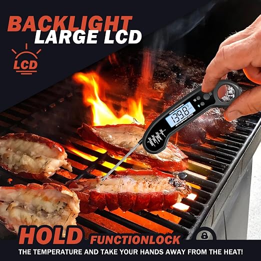 Meat Thermometer Digital, Instant Read Meat Thermometer - Image 4