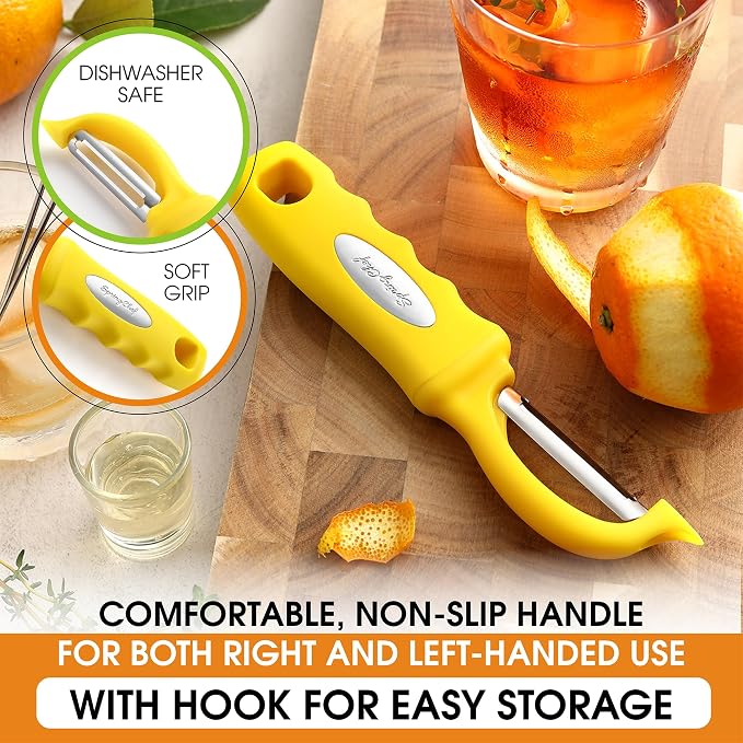 Spring Chef Premium Swivel Potato Peeler - Image 6