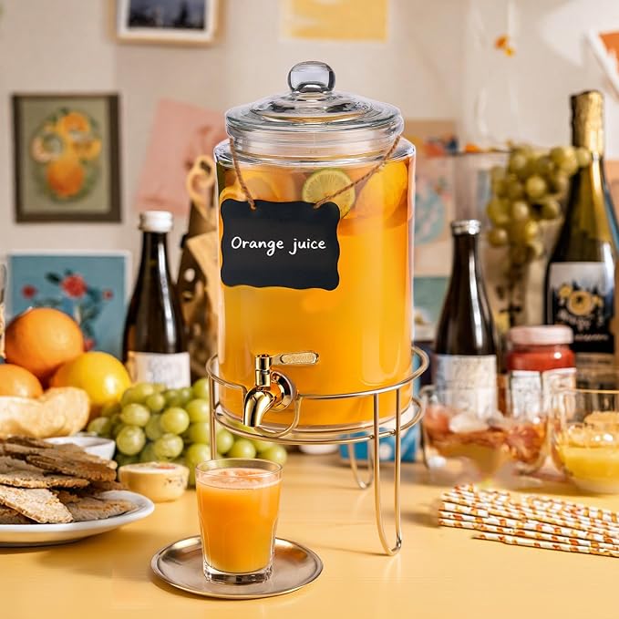 1 Pack1 Gallon Glass Drink Dispensers - Image 6