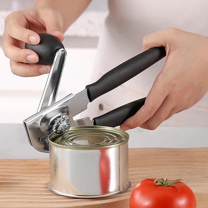 Manual Can Opener Heavy Duty Smooth Edge by Unknown