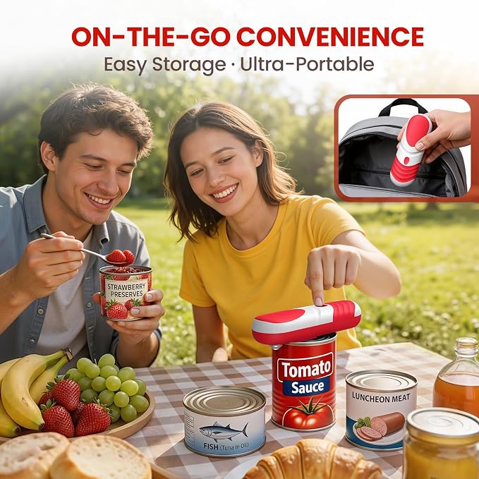 Electric Can Opener, Automatic Rechargeable Can Openers - Image 8