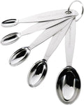 Cuisipro Stainless Steel Measuring Spoon Set Silver by Cuisipro