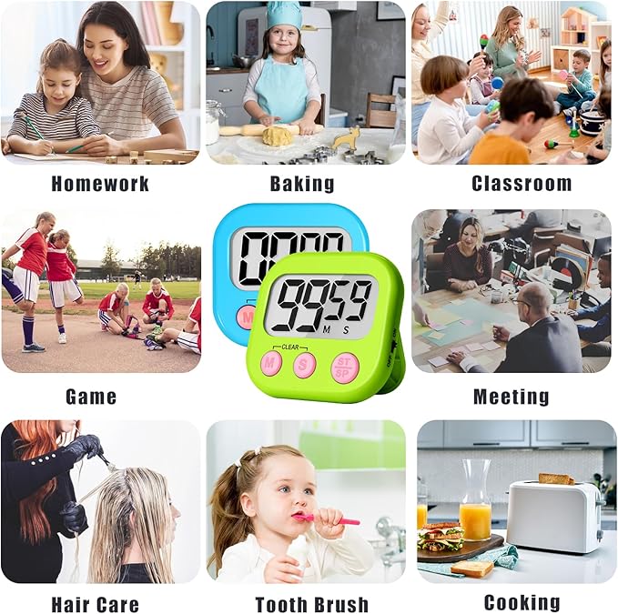 ZILLEEN Classroom Timer for Kids Teachers Digital Timers - Image 5