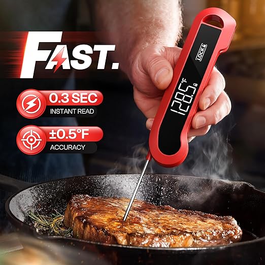 0.3 Sec Instant Read Meat Thermometer Digital - Image 2