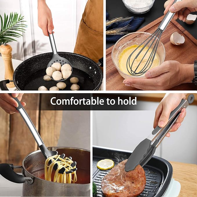 LIANYU 15-Piece Cooking Kitchen Utensils Set - Image 6