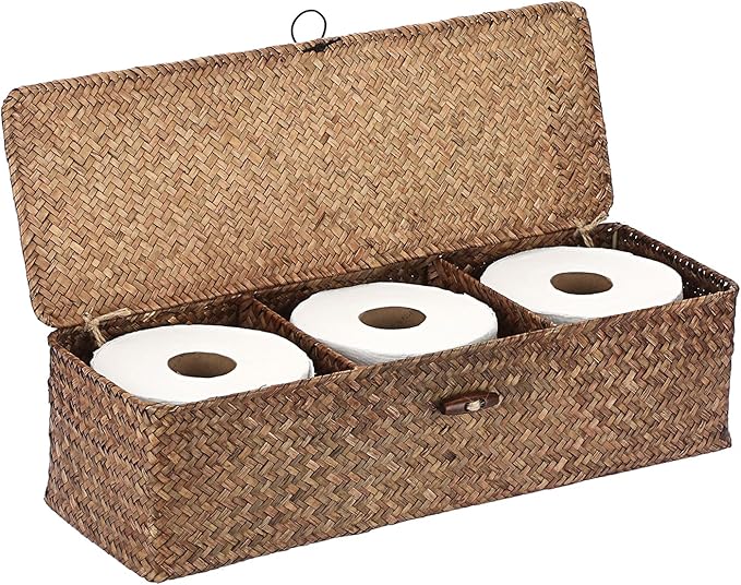 Hipiwe Handwoven Seagrass Storage Basket by Hipiwe