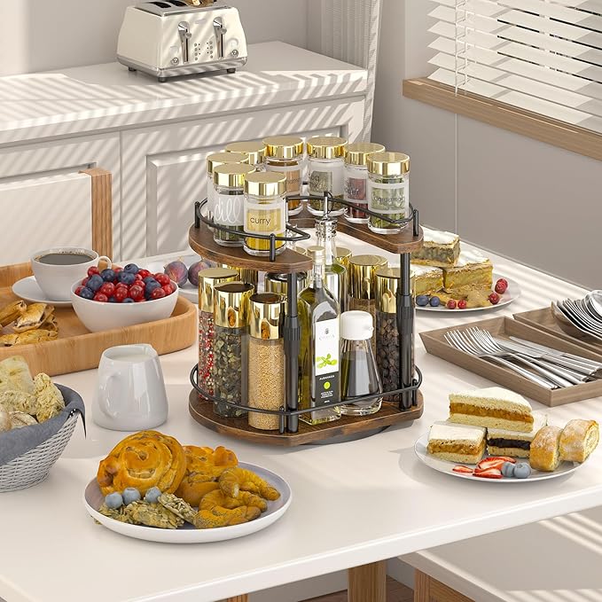 Across-Star Lazy-Susan-Spice-Rack -Organizer - Image 2