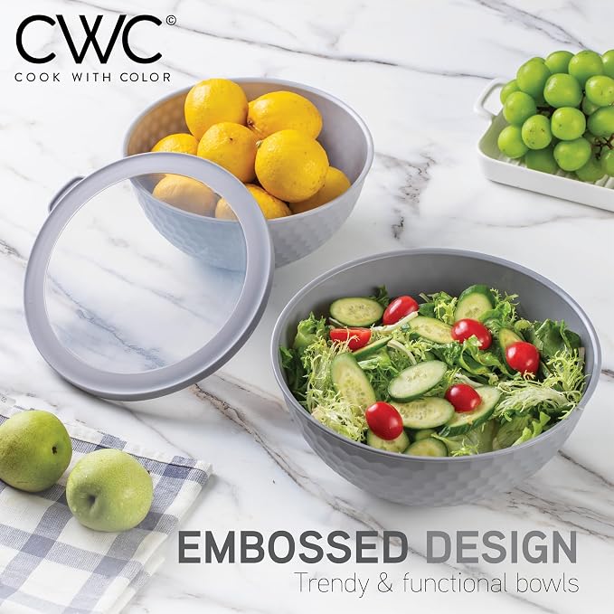 COOK WITH COLOR Mixing Bowls with Lids - Image 9