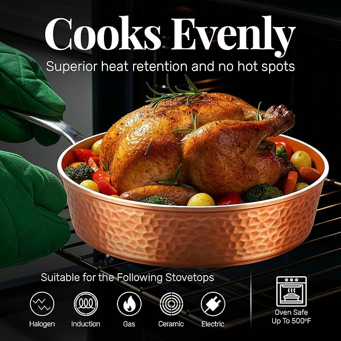 GOTHAM STEEL 4 Qt Saute Pan - Image 6