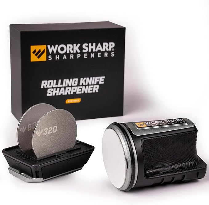 Work Sharp Rolling Knife Sharpener- 4 Sharpening Angles by WorkSharp