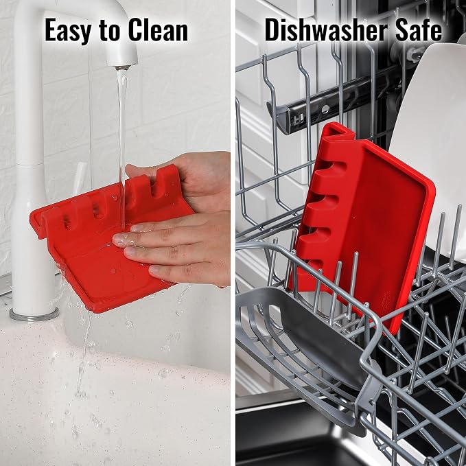 Zulay Kitchen Silicone Utensil Rest - Image 6