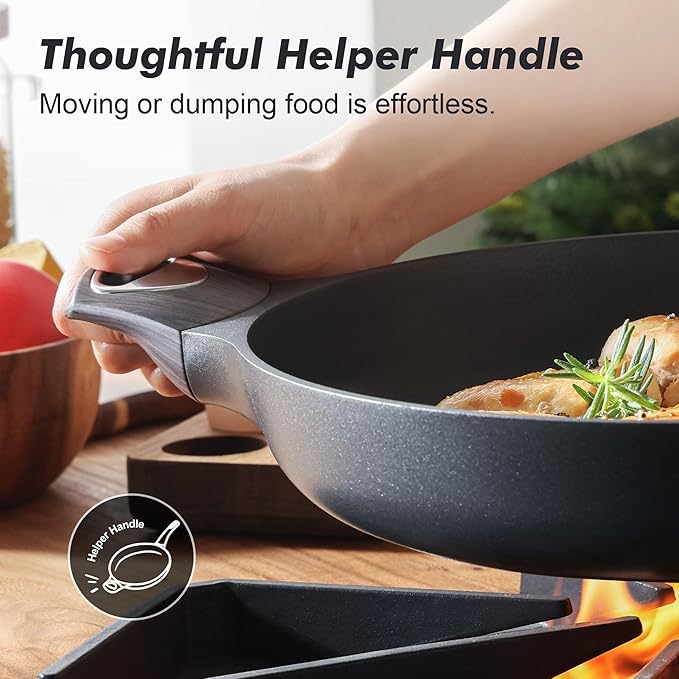 SENSARTE Ceramic Nonstick Frying Pan Skillet - Image 4
