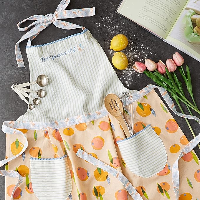 DII Women's Spring & Summer Apron Collection Adjustable, Two Large Pockets & - Image 3