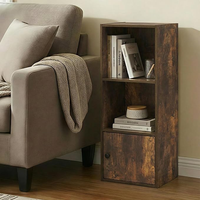 Furinno LUDER Book Shelf, 3-Tier Bookshelf - Image 4