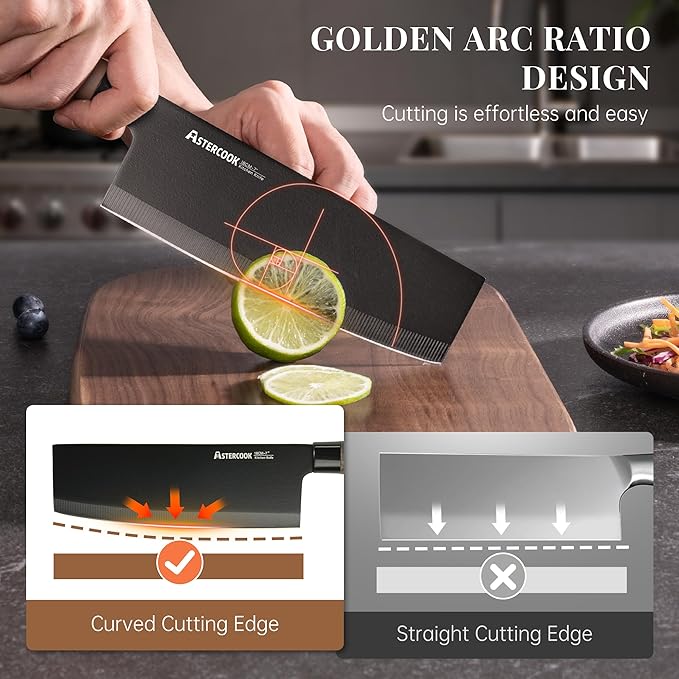 Astercook Knife Set, 6-Piece Kitchen Knife Set - Image 4