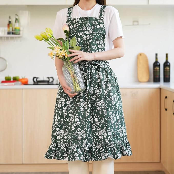 Pinknoke Vintage Pinafore Apron Dress - Image 2