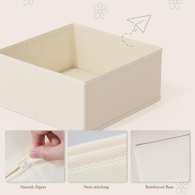 Criusia Drawer Organizer 18-Piece Set, Dresser Organizer - Image 4