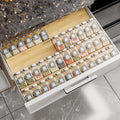 AMBIRD Bamboo Spice Drawer Organizer by AMBIRD