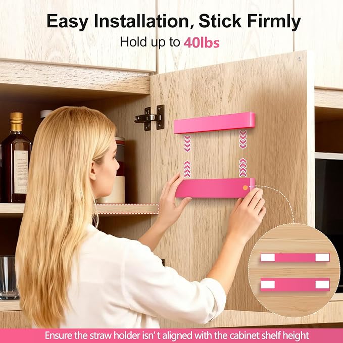 9.5” Large Acrylic Straw Holder - Image 7