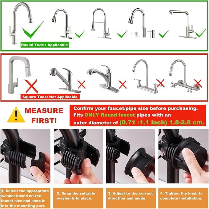 Sink Organizer Rack for Kitchen and Bathroom, Stainless Steel Detachable - Image 3