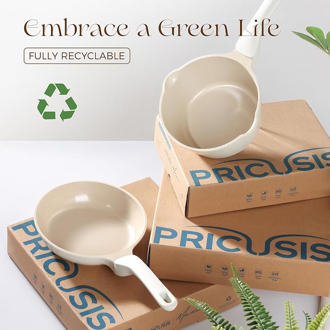 PRICUSIS Nonstick Ceramic Frying Pan - Image 8
