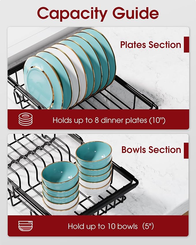 Sakugi Dish Drying Rack in Sink - Image 7
