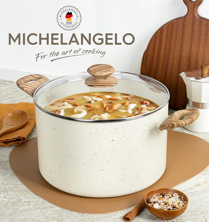 MICHELANGELO 8 Quart Stock Pot - Image 7