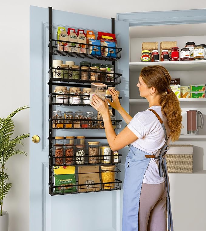 Mefirt Over The Door Pantry Organizer, Pantry Storage and Organization - Image 6