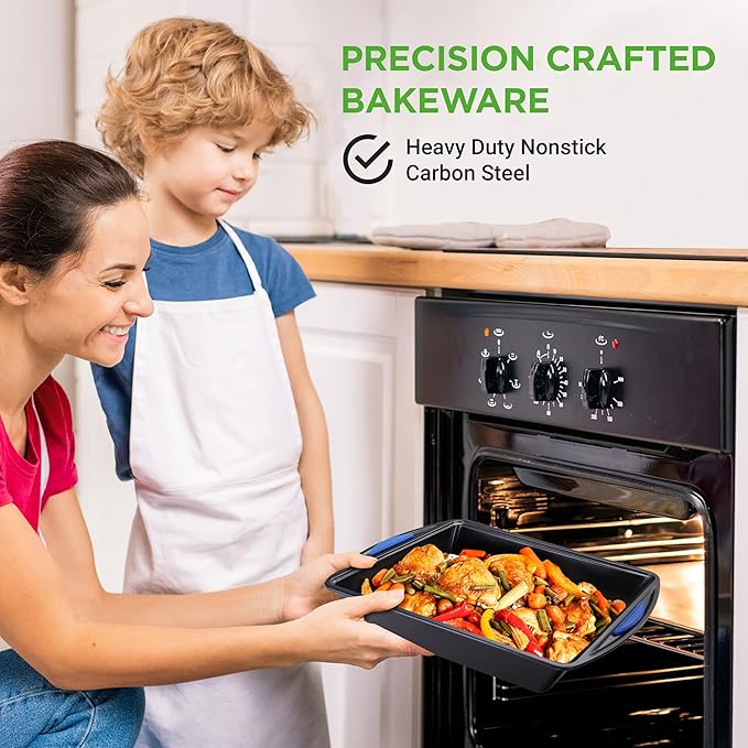 NutriChef 10-Piece Nonstick Bakeware Set - Image 6