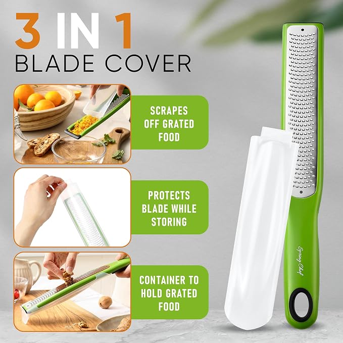 Spring Chef Premium Lemon Zester Grater - Image 4