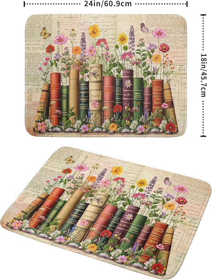 Vintage Books Dish Drying Mat - Image 2