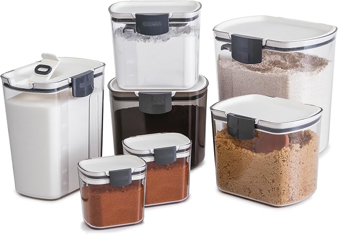Progressive ProKeeper Baker's Airtight Kitchen Storage Canister Container Set - Image 2