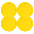 Pyrex 7201-PC 4 Cup Meyer Lemon Yellow Food Storage Replacement Lids by Pyrex