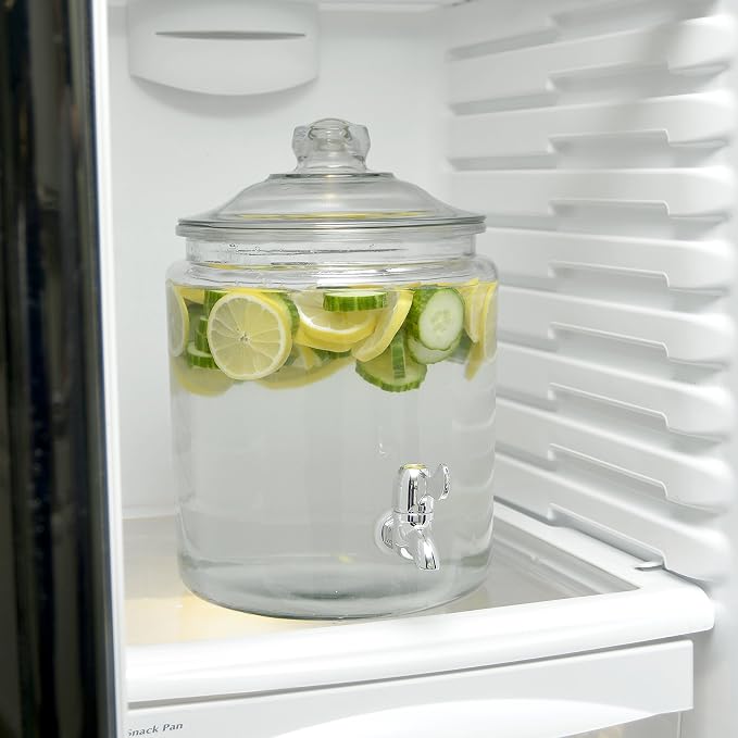 Anchor Hocking Heritage Hill Glass Drink Dispenser, 2 Gallon - Image 7