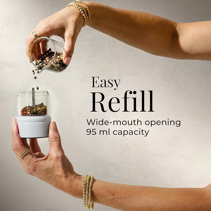 Electric Salt and Pepper Grinder Set - Image 6
