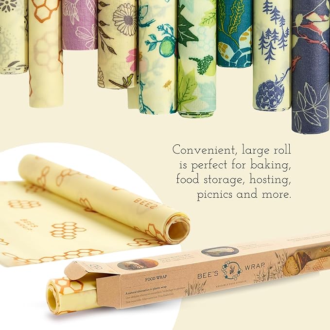 Bee's Wrap Vegan Beeswax Wraps for Food - Image 6