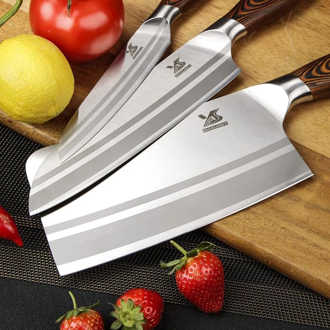 MSY BIGSUNNY Knife Block Set 17-piece Knife Set - Image 8