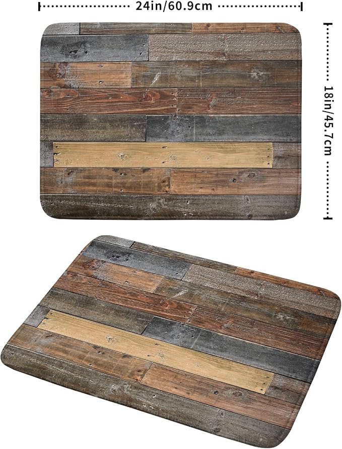 Giwawa Wood Grain Dish Drying Mat - Image 2