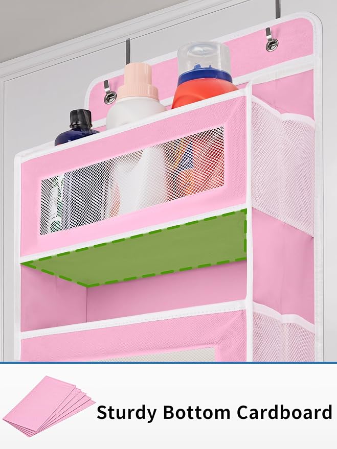 JARLINK Over The Door Organizer Storage, 5 Shelf Hanging Door Organizer - Image 8
