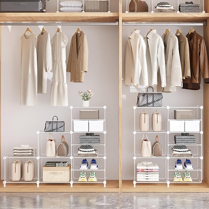 AWTATOS Closet Organizer 8 Cube Storage Shelves Clothes Organizers Closet - Image 5