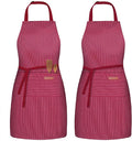 BeLuyi 2 Pack Adjustable Bib Apron by BELUYI