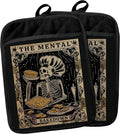 Gothic Skeleton Pot Holders by YeiHe