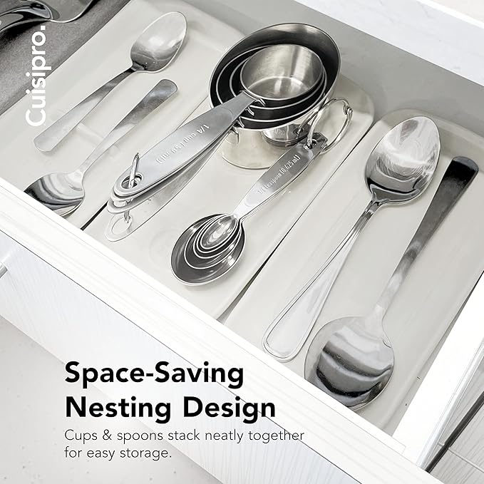 CUISIPRO Odd-Size Measuring Spoon SS 5pc Set - Image 3