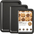 HONGBAKE Ceramic Baking Sheet Pan Set, Cookie Sheet by HONGBAKE