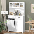 Double 13 Gallon Tilt Out Trash Can Cabinet by JMHDYG