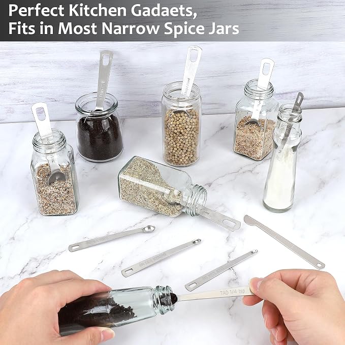 Accmor Stainless Steel Measuring Spoons Set - Image 4