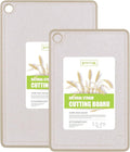Cutting Board for Kitchen, Wheat Straw Fiber Cutting Board, Dish Washer Safe by zzsbrm